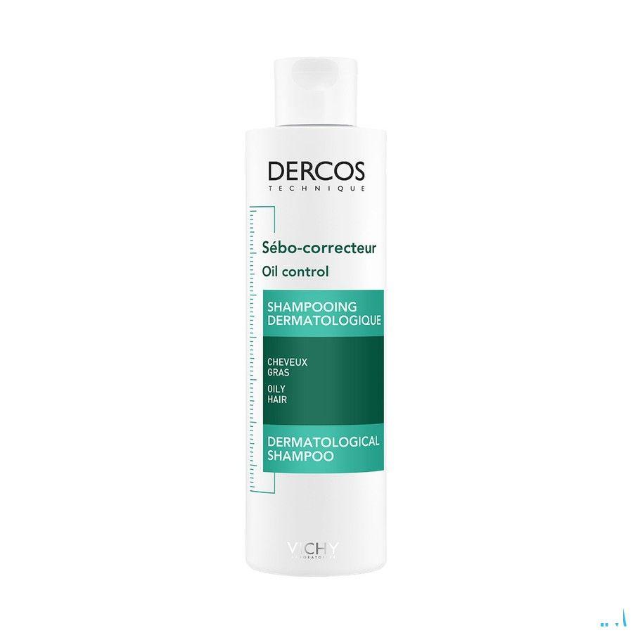 Vichy Dercos Sebo Correct. Vet Haar Shampoo 200 ml  -  Vichy