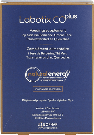 Natural Energy Labotix Co Plus V-Caps 120