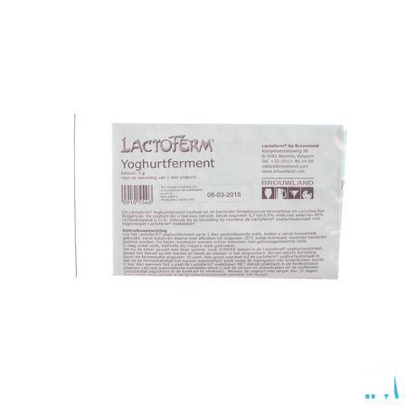 Lactoferm Yoghurt Ferment 3g  -  Brouwland
