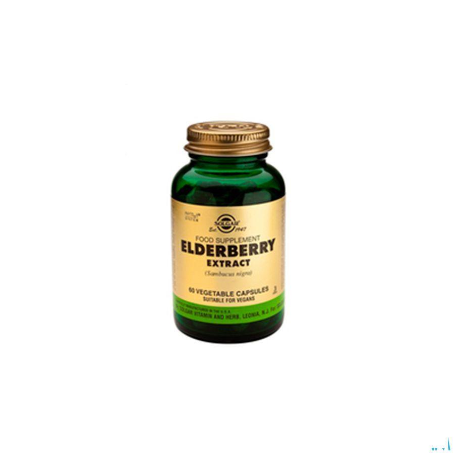 Solgar Elderberry Extract (vlierbes) V-Capsule 60  -  Solgar Vitamins
