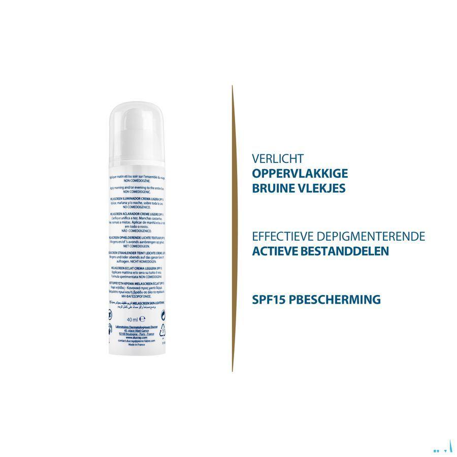 Ducray Melascreen Eclat Creme Legere Ip15 40 ml