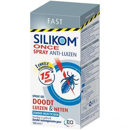 Silikom Once Spray Anti Luizen 100 ml  -  EG