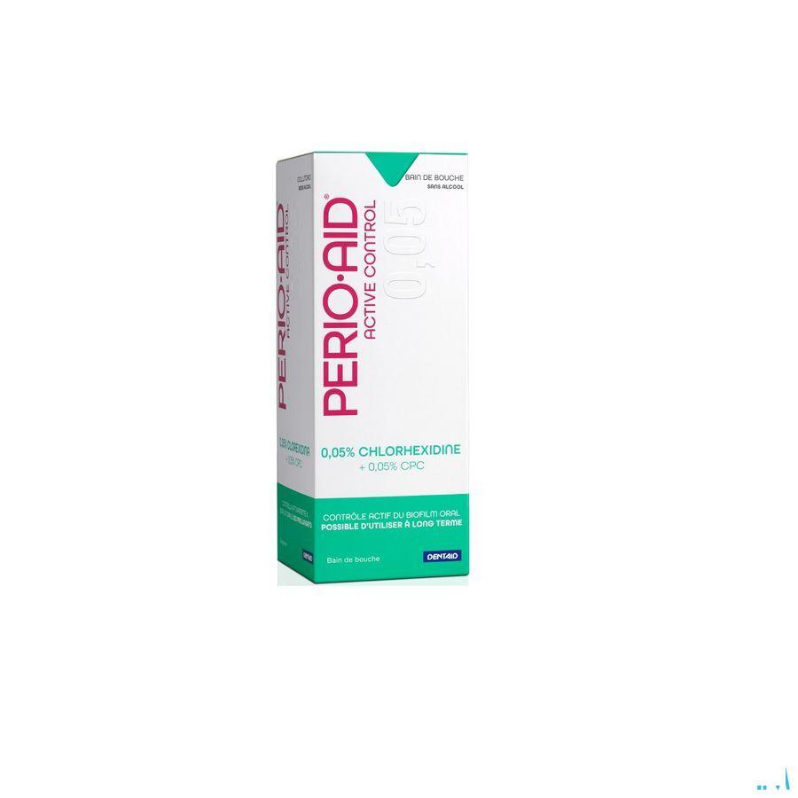 Perio.aid Active Control Mondspoelmid. 0,05% 500 ml  -  Dentaid