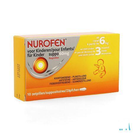 Nurofen Kind 60 mg Suppo 10 X 60 mg