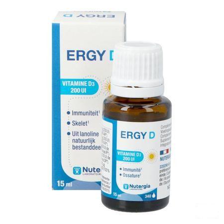 Ergy D Flacon 15 ml  -  Lab. Nutergia