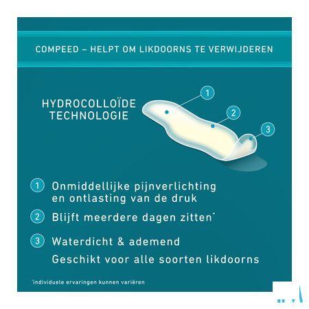 Compeed Pleister Likdoorn Medium 10