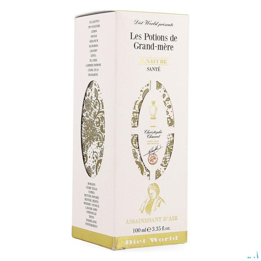 Les Potions Grand Mere Assainiss. Air Spray 100 ml  -  Diet World