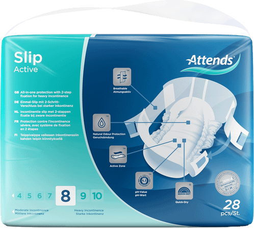 Attends Slip Active 8M 28  -  Attends