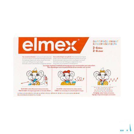 Elmex Dentifrice Enfant 2-6 Ans 2X50 ml