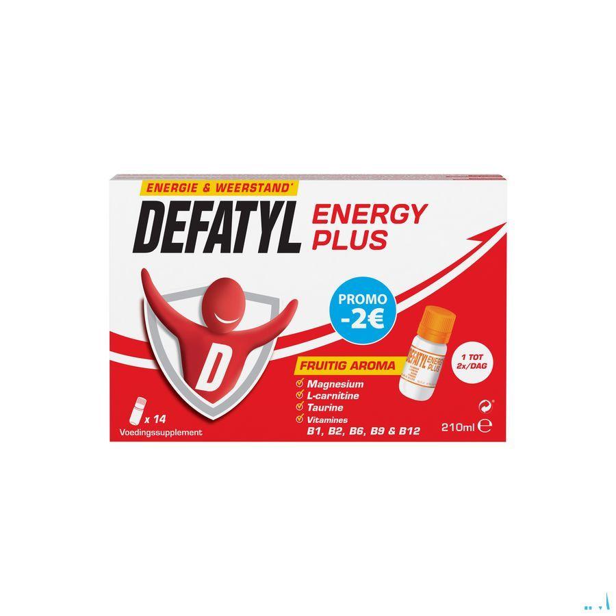 Defatyl Energy Plus 14x15 ml  -  Melisana