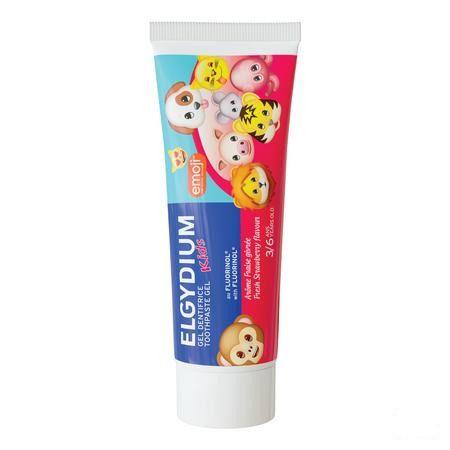 Elgydium Dentifrice Kids Emoji Fraise Givree 50 ml