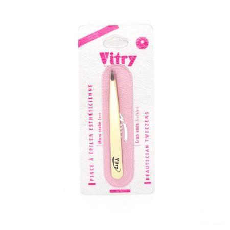 Vitry Classic Epileerpincet Prof Crab 1026C  -  Vitry