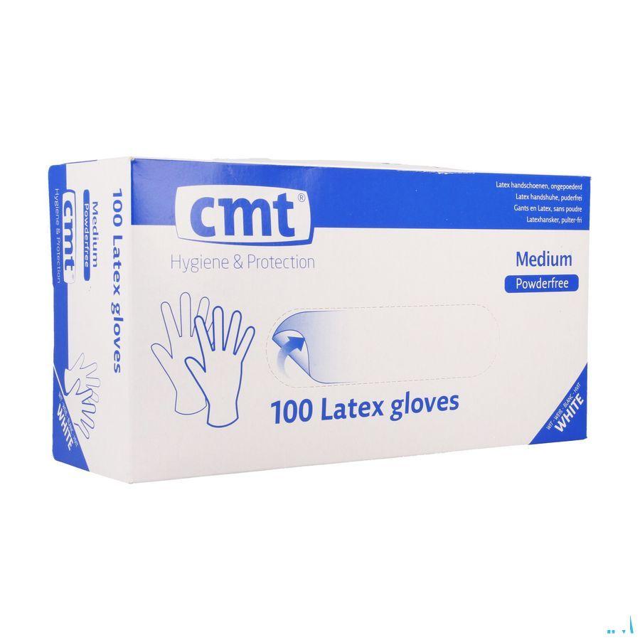 Cmt Handschoenen Latex Wit Pf L 100  -  Infinity Pharma