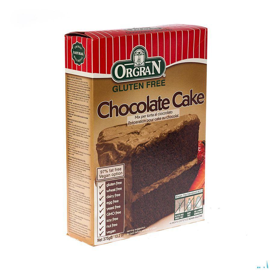 Orgran Mix Chocoladecake 375 gr 4501  -  Revogan