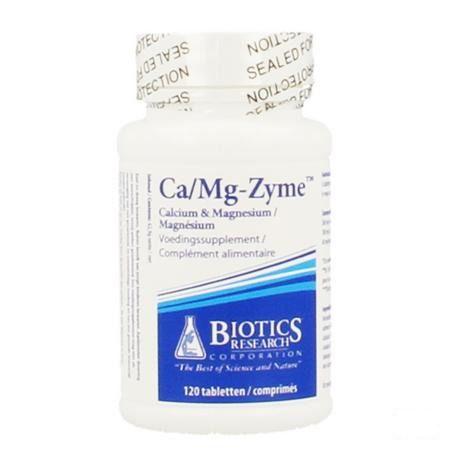 Biotics Ca/Mg-Zyme 120 tabletten  -  Energetica Natura