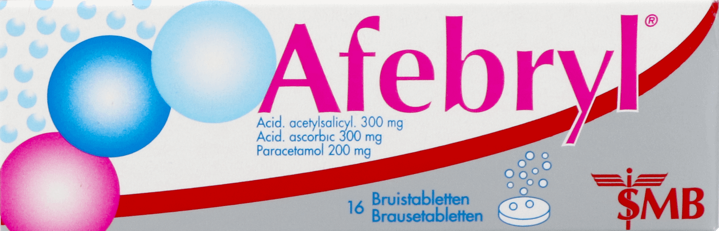 Afebryl Bruistabletten 16