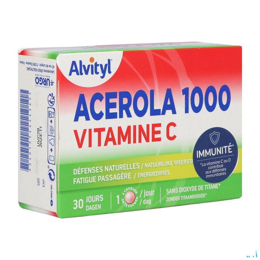 Alvityl Acerola Kauwtabl 30  -  Urgo Healthcare