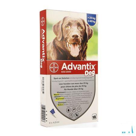 Advantix 400/2000 Chiens 25