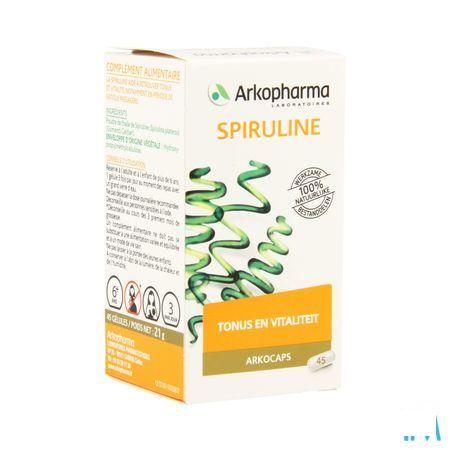 Arkogelules Spiruline Vegetal 45  -  Arkopharma