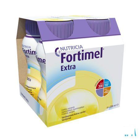 Fortimel Extra Vanille 4x200 ml 2401511  -  Nutricia