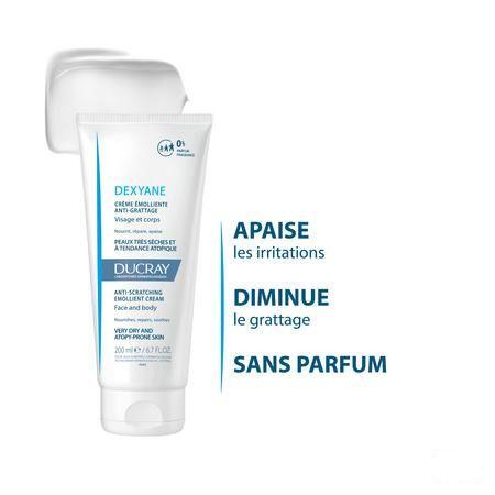 Ducray Dexyane Creme Anti krab Verzachtend 200 ml