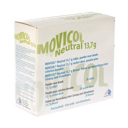 Movicol Neutral Sachets 20 X 13,7g 