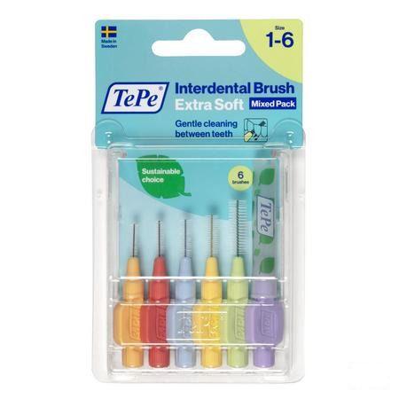 Tepe Interdental Brush Assorted X-soft 6