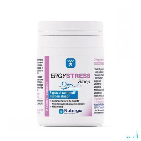 Ergystress Sleep Caps 40  -  Laboratoire Nutergia