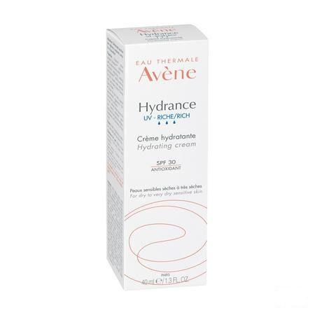Avene Hydrance Uv Riche Creme Hydratante 40 ml  -  Avene