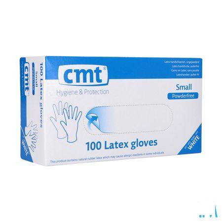 Cmt Handschoenen Latex Wit Pf M 100  -  Infinity Pharma