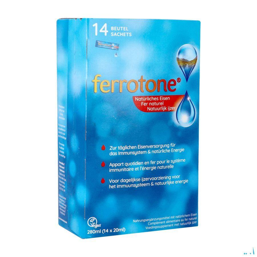 Ferrotone Zakje 14x20 ml