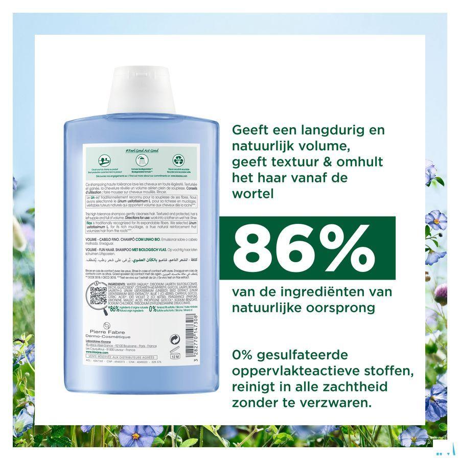 Klorane Capil. Shampooing Lin 400 ml