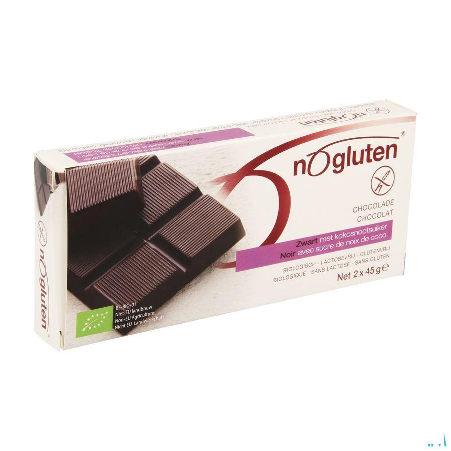Nogluten Chocolat Noir Bio 2x45 gr 3996  -  Revogan