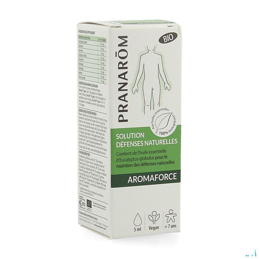 Pranarom Aromaforce Sol. Defense Naturel. Bio 5 ml  -  Pranarom