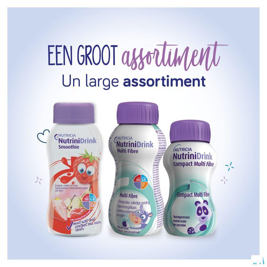 Nutrinidrink Multi Fibre Neutre Flacon 200 ml  -  Nutricia