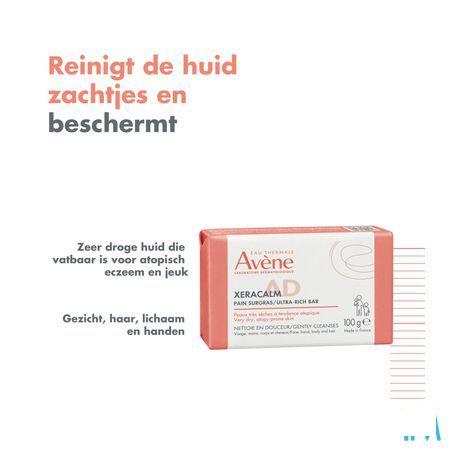 Avene Xeracalm A.d. Wasstuk Overvet 100 gr  -  Avene