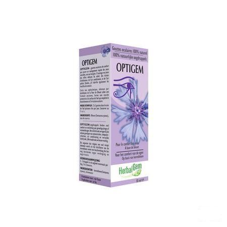 Herbalgem Optigem Collyre Gouttes 10 ml  -  Herbalgem