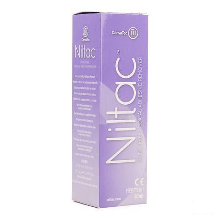 Trio Niltac Verwijderaar Med.kleefmid. zonder alc 50 ml  -  Hospithera