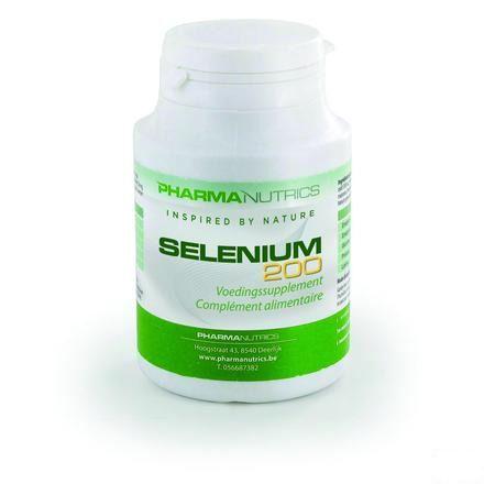 Selenium Actief 200 Comp 200 Pharmanutrics  -  Pharmanutrics