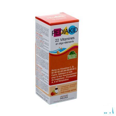 Pediakid 22 Vitamines & Oligo Elementen Flacon 125 ml