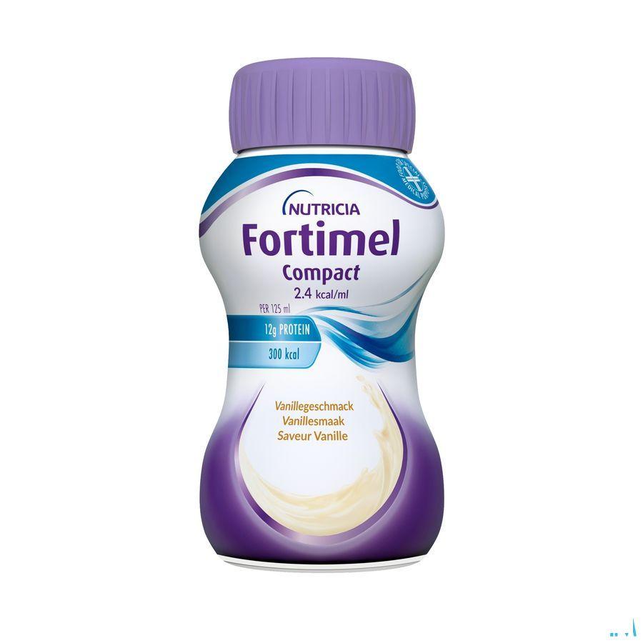Fortimel Compact 2.4Kcal Vanille 4X125 ml  -  Nutricia