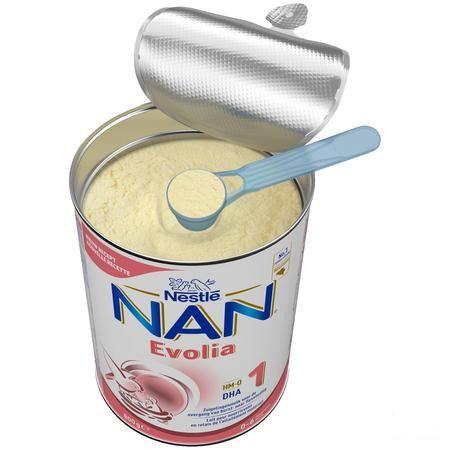 Nan Evolia 1 Lait Poudre 800 gr  -  Nestle