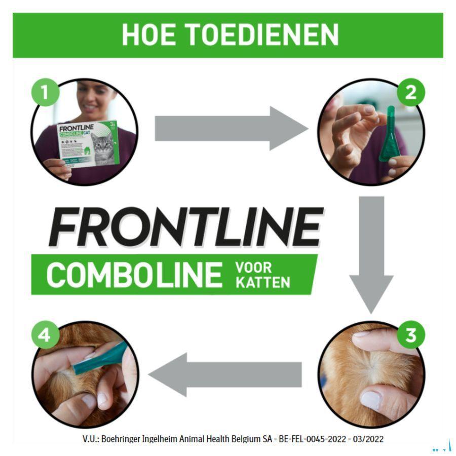 Frontline Combo Line Cat 6x0,5 ml