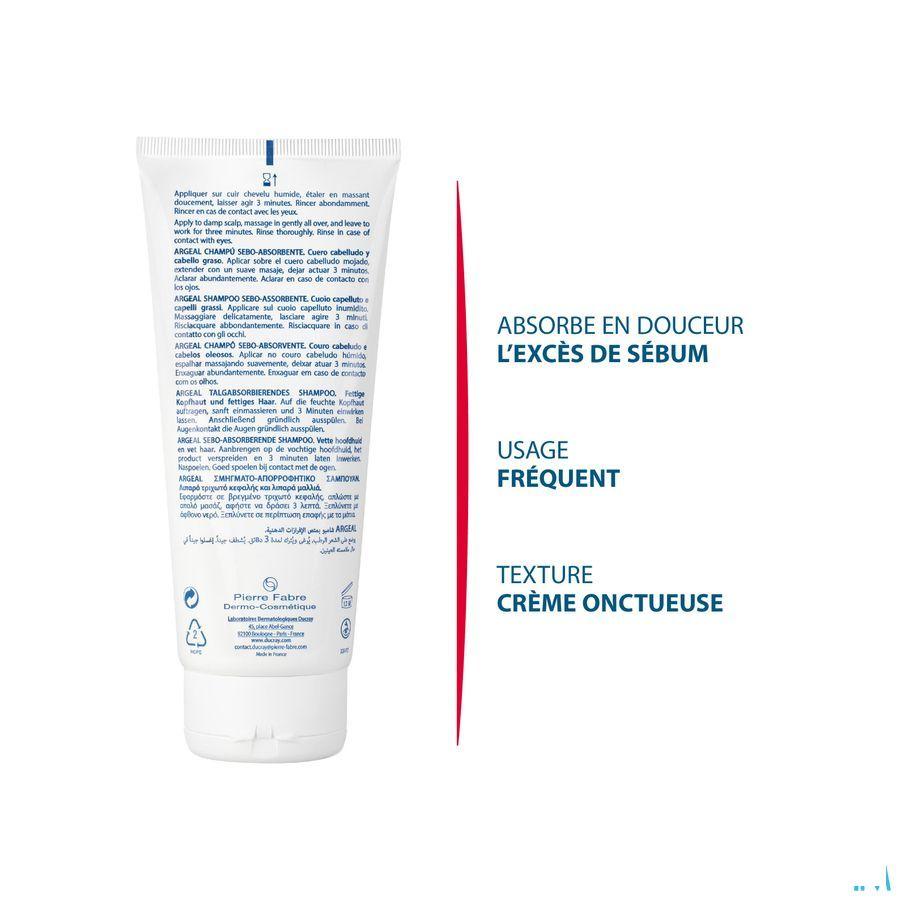 Ducray Argeal Shampooing Traitant Sebo Absorbant 200 ml