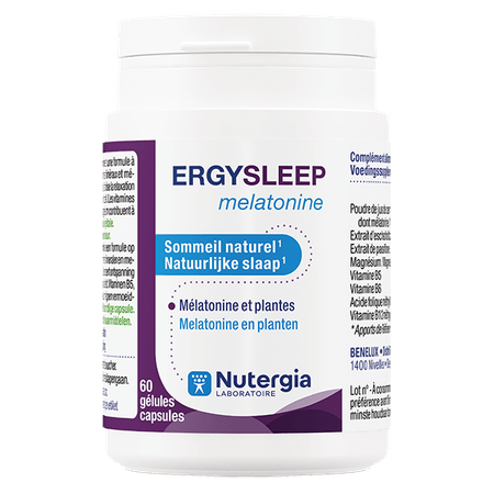 Ergysleep Melatonine Caps 60  -  Laboratoire Nutergia