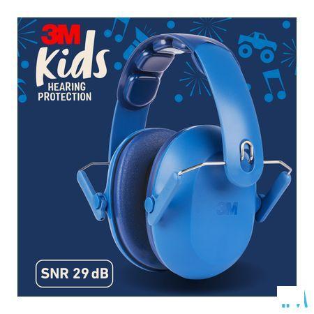 3M Kids Plus Gehoorbesch. Oorkap Kind Blauw
