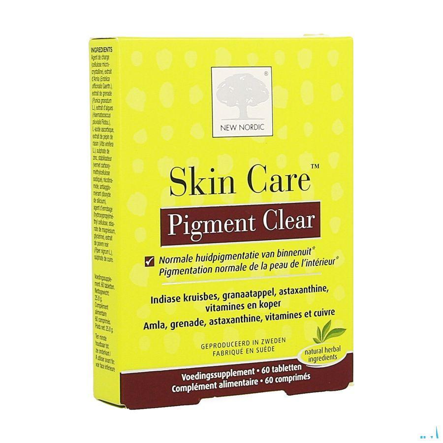 New Nordic Skin Care Pigment Clear Comp 60  -  Ocebio