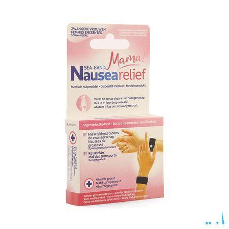 Sea Band Mama Zwangerschap Armband Zwart 2