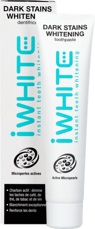 Iwhite Dark Stains Whitening Tandpasta Tube 75 ml