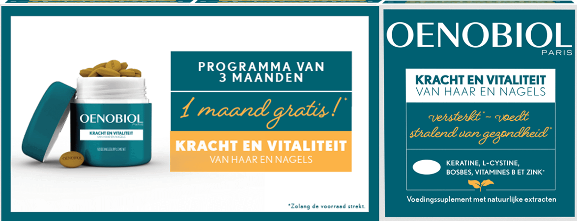 Oenobiol Kracht  &  Vitaliteit Caps 3X60